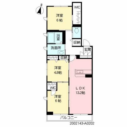 熊本県熊本市南区田井島３丁目(賃貸マンション3LDK・2階・73.63㎡)の写真 その2