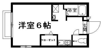 ドリームアーク 102｜熊本県玉名市岩崎(賃貸アパート1K・1階・23.40㎡)の写真 その2