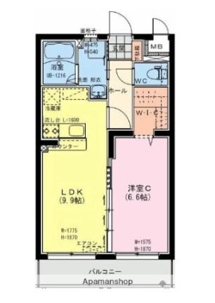 グレイスプルメリア 301｜宮崎県都城市下川東４丁目(賃貸マンション1LDK・3階・41.00㎡)の写真 その2