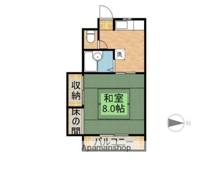 第二重永マンション A503｜宮崎県宮崎市神宮東２丁目(賃貸マンション1K・5階・31.00㎡)の写真 その2