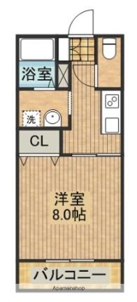 オーブIII 402 ｜ 宮崎県宮崎市大工３丁目（賃貸マンション1K・4階・27.54㎡） その2