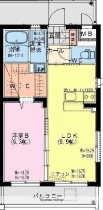 （仮称）末広1丁目ＹＭマンション 201｜宮崎県宮崎市末広１丁目(賃貸マンション1LDK・2階・40.00㎡)の写真 その2