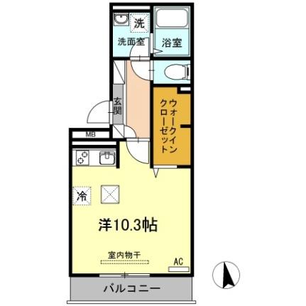 宮崎県宮崎市新栄町（賃貸アパート1R・1階・31.43㎡） その2