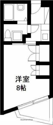 リバースコート木花台 208 ｜ 宮崎県宮崎市学園木花台北３丁目（賃貸マンション1K・2階・21.50㎡） その2