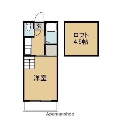 コーポラヴィアンローズ 203 ｜ 宮崎県宮崎市大字恒久（賃貸アパート1K・2階・20.00㎡） その2