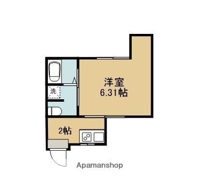 シャルム 302 ｜ 宮崎県宮崎市大橋２丁目（賃貸アパート1K・3階・17.01㎡） その2